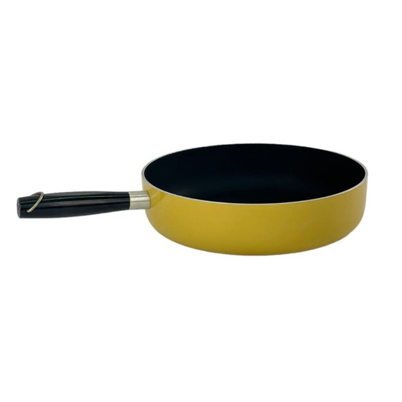 Sears Other - Vintage Sears Yellow Skillet Frying Pan Aluminum 11" No Lid 605-11057 Non Stick‎